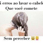 4 Erros ao lavar o cabelo que você comete sem perceber
