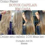 Botox capilar em casa: Deixe seu cabelo 10x mais liso – Duração de até 4 meses