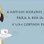 4 Antigos Segredos japoneses para a Boa saúde e um Corpo em forma!