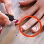 A solução para mulheres que ficam inseguras ao pintar suas próprias unhas. Esta fórmula mágica vem direto da papelaria.